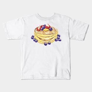 Pancakes with berries Kids T-Shirt